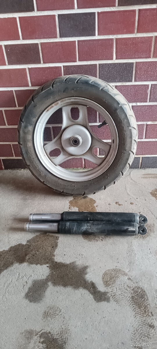 ホンダ DIO 2スト AF34純正 フロントフォーク ホイール セット拍卖