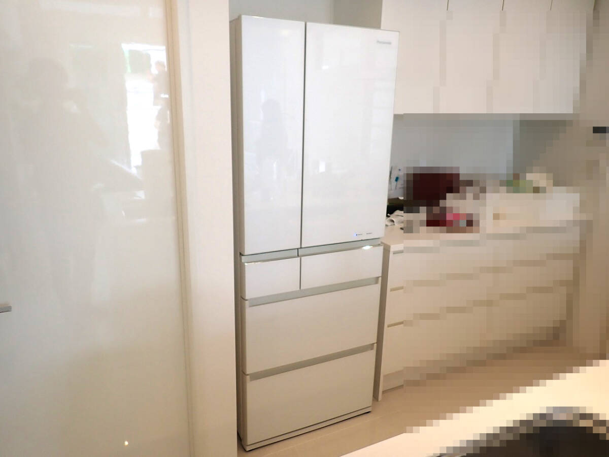 中古 冷凍冷蔵庫 Panasonic NR-F553HPX-W パナソニック 6ドア 550L W685mm 観音開き 100V ホワイト 白 大容量 省エネ 家電 埼玉県 戸田市拍卖