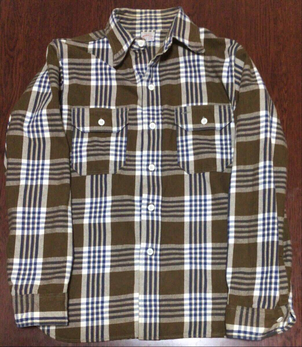 WAREHOUSE ウエアハウス ★ヘビーウェイト・ネルシャツ★ ウェアハウス拍卖