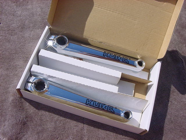 KUE=Q BMX 3PC CRANK ARM CP 165㎜ 新品未使用拍卖