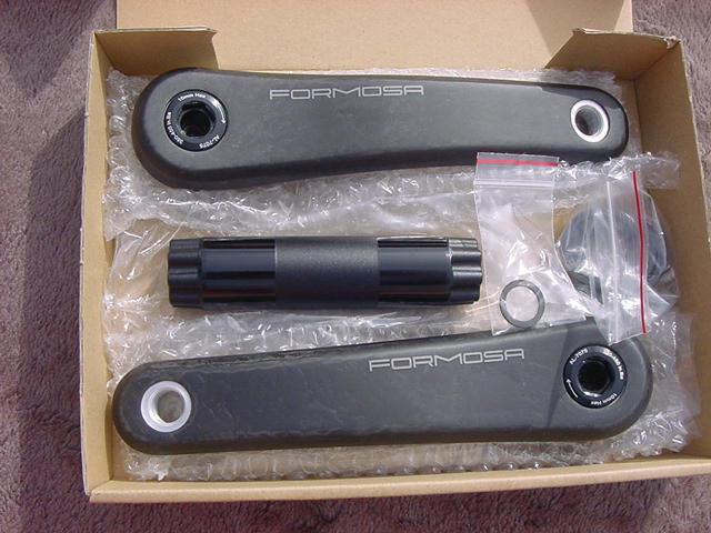 FORMOSA CARBON CRANKS 170㎜/30φ 新品未使用拍卖