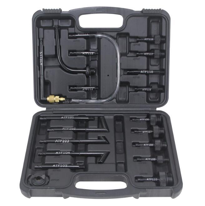上質20ピースATF オートマチックトランスミッションオイル充填フィラーアダプターキットDSGギアボックス/トランスミッションオイルポンプデ拍卖