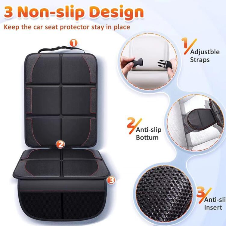 人気品チャイルドシート ベビーシート 保護マット 滑り止め ジュニアシート 座席汚れ シートプロテクター 防水 クッション拍卖