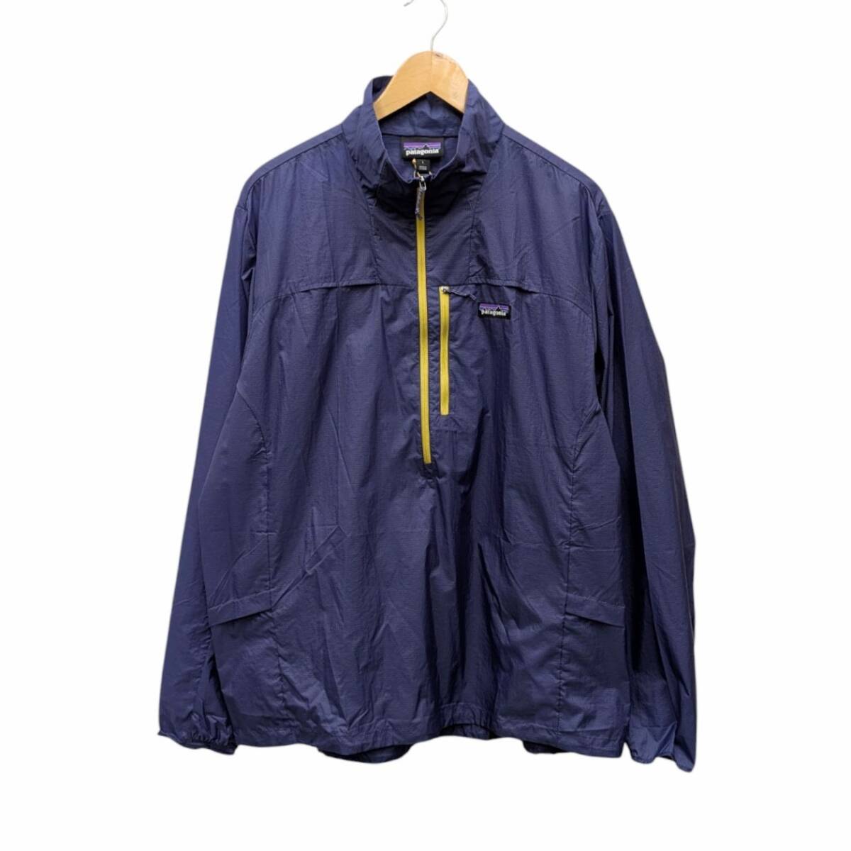 未使用品 patagonia パタゴニア フーディニ スタッシュ 1/2ジップ プルオーバー ハーフジップ ウインドシェル 23410SP25 サイズ L拍卖