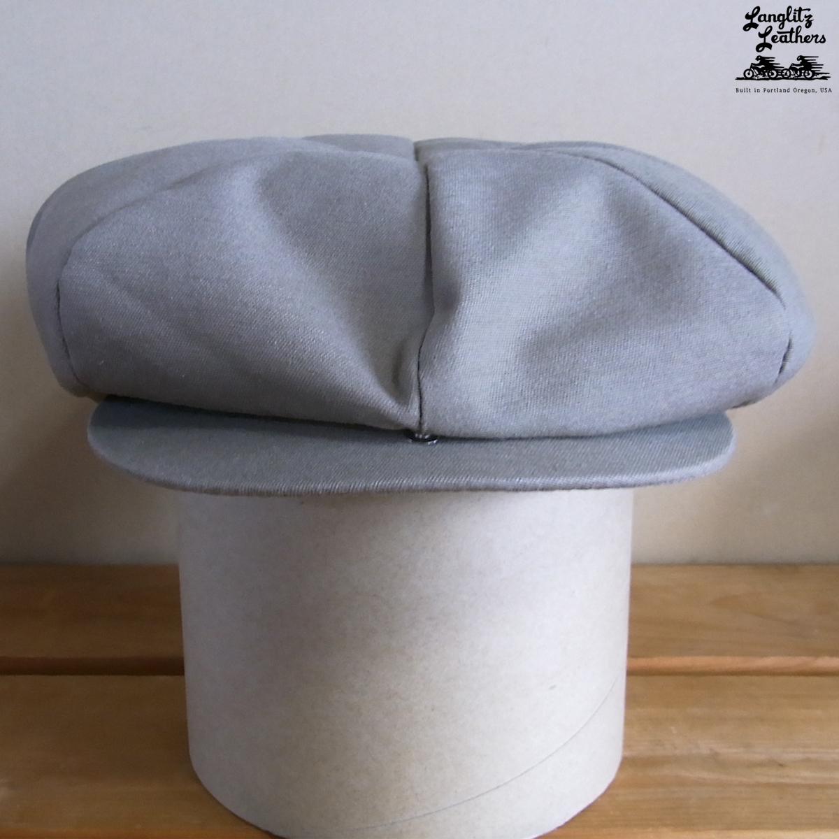 Langlitz Leathers ラングリッツレザー MADE IN USA アメリカ製 8パネルキャスケット 帽子 100% COTTON拍卖