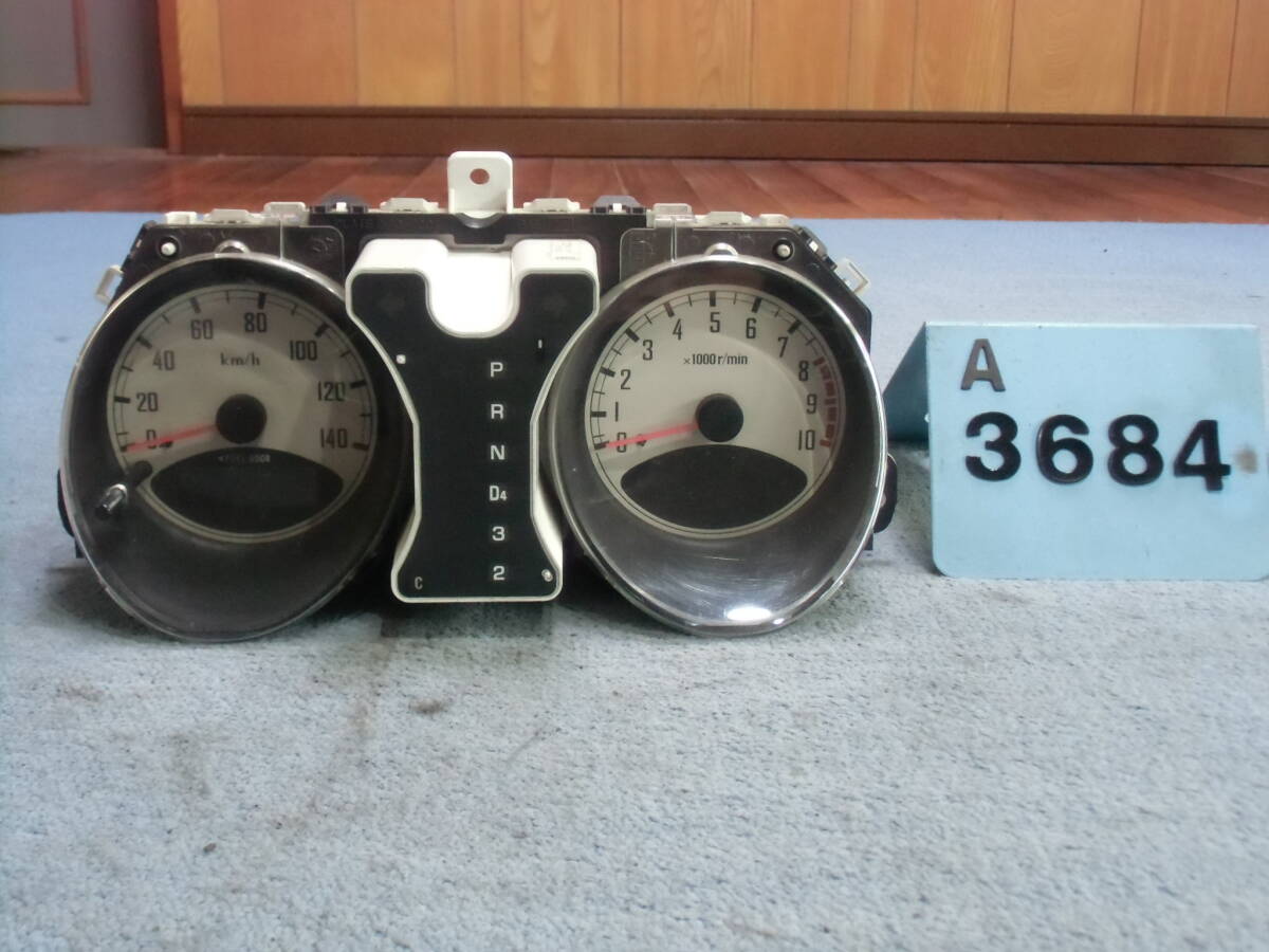 A3684:ミラ ジーノ/L700S⑩ミニライト スピードメーター 中古品拍卖