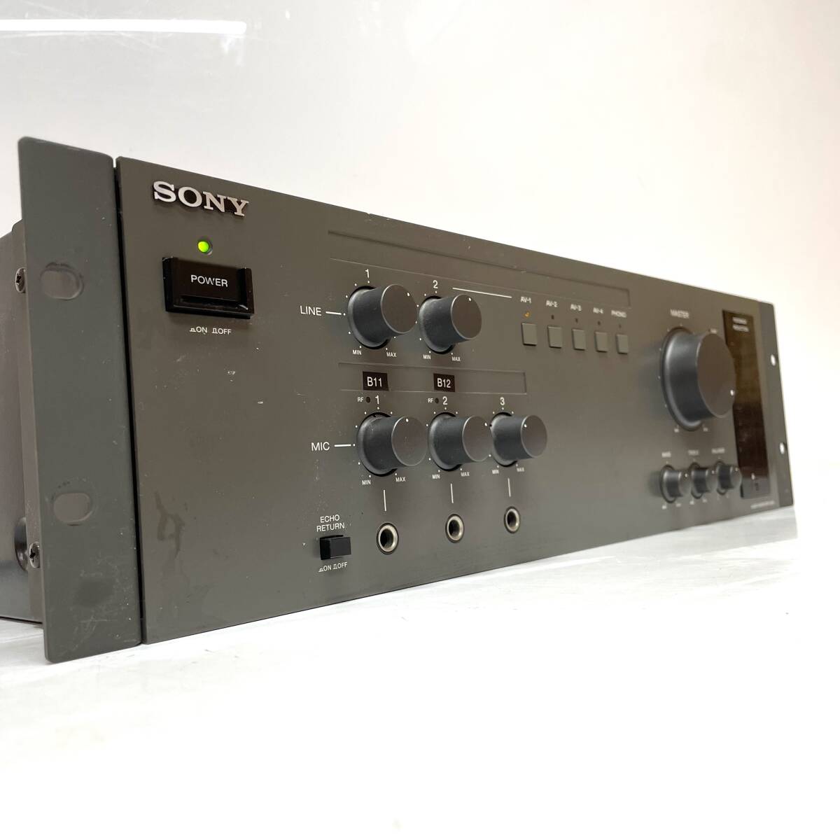 SONY AUDIO MIXER SRP-X350 ソニー パワードミキサー 95年製 音響機器 通電確認のみ拍卖