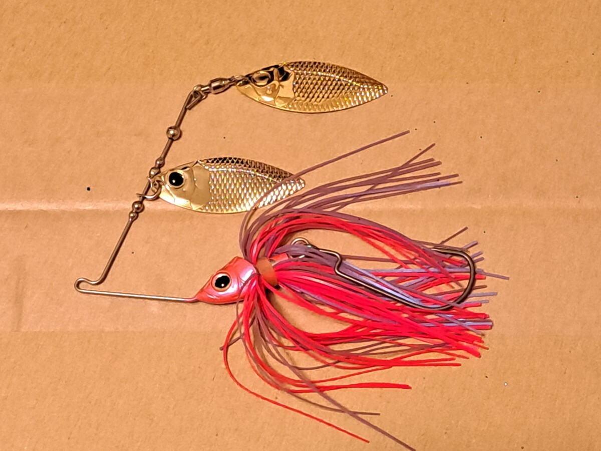 【ゴーハチストア】deps デプス スピナーベイト グライドヘッド 3/8oz 24 バブルガムプロブルー 未使用ジャンク品拍卖