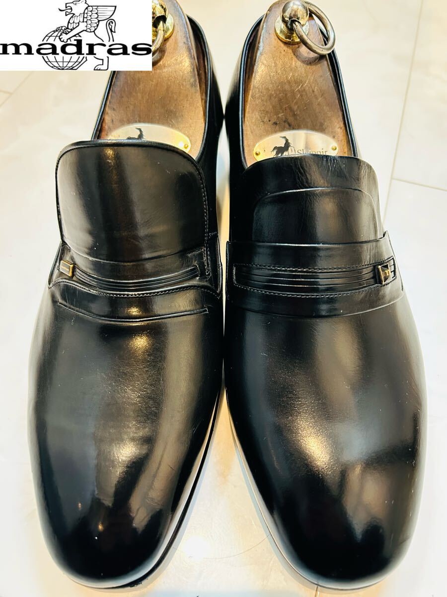 ★新品未使用品★定価17,800円!マドラス スリッポン ビジネスシューズ 26EEEE拍卖