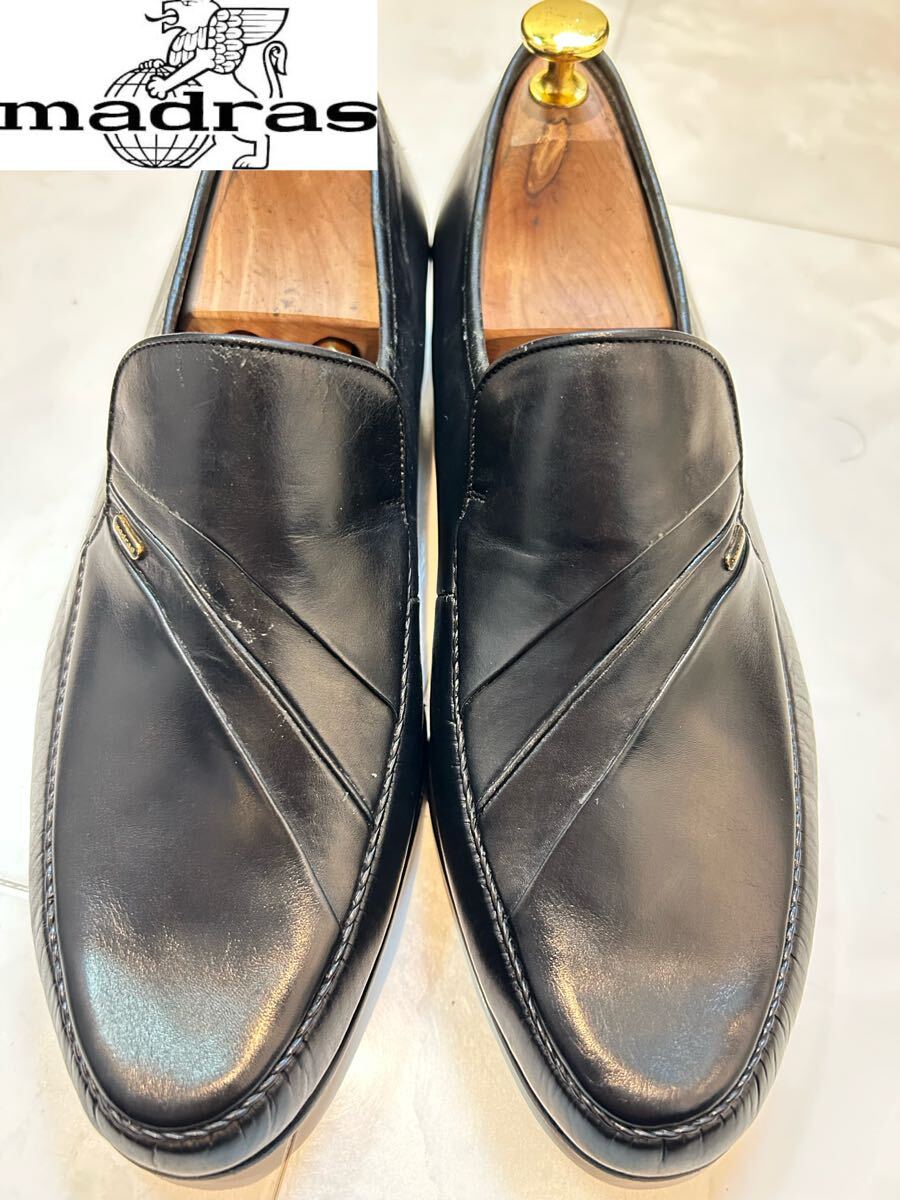 ★新品未使用★定価17,800円!マドラス スリッポン 本革 25EEE拍卖