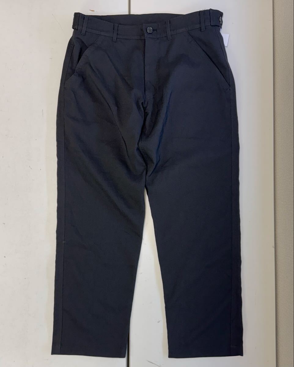 未着用25aw comme des garcons shirt ワークパンツ M 黒拍卖
