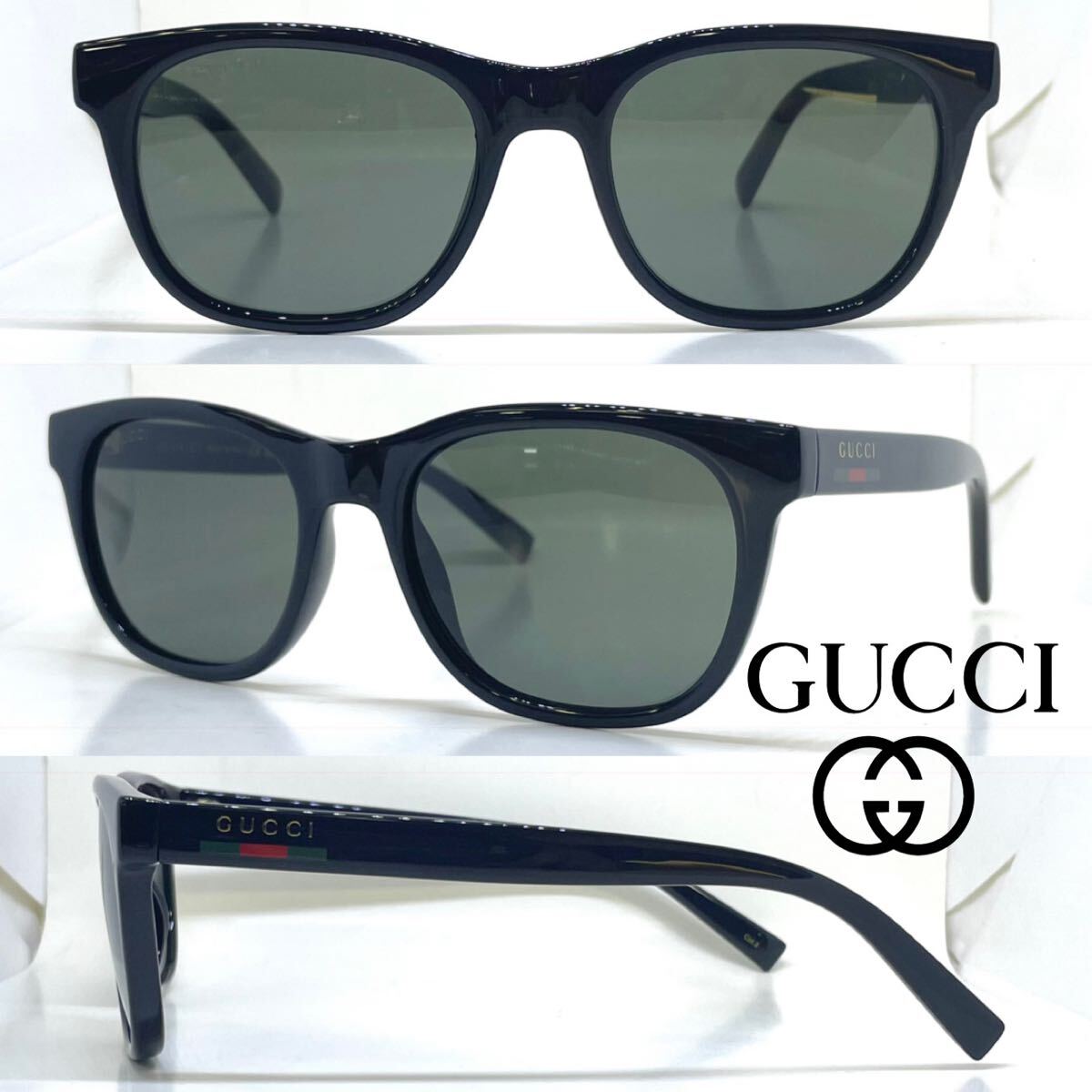 新品 送料無料 グッチ GUCCI サングラス GG1985S 25SI-178 001 ブラック グレー拍卖