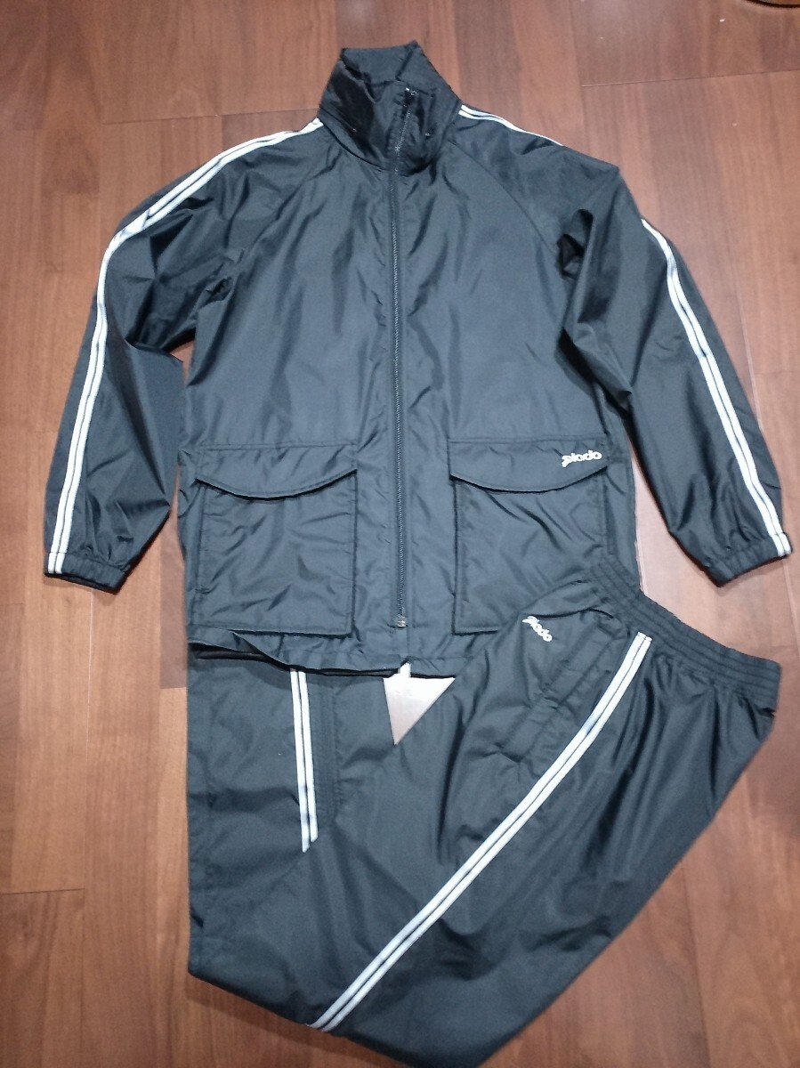 80s★【plado】プラド 昭和 レトロ ナイロンジャケット/パンツ 上下セットアップ ヴィンテージ ヒットユニオン製 日本製 サイズS拍卖