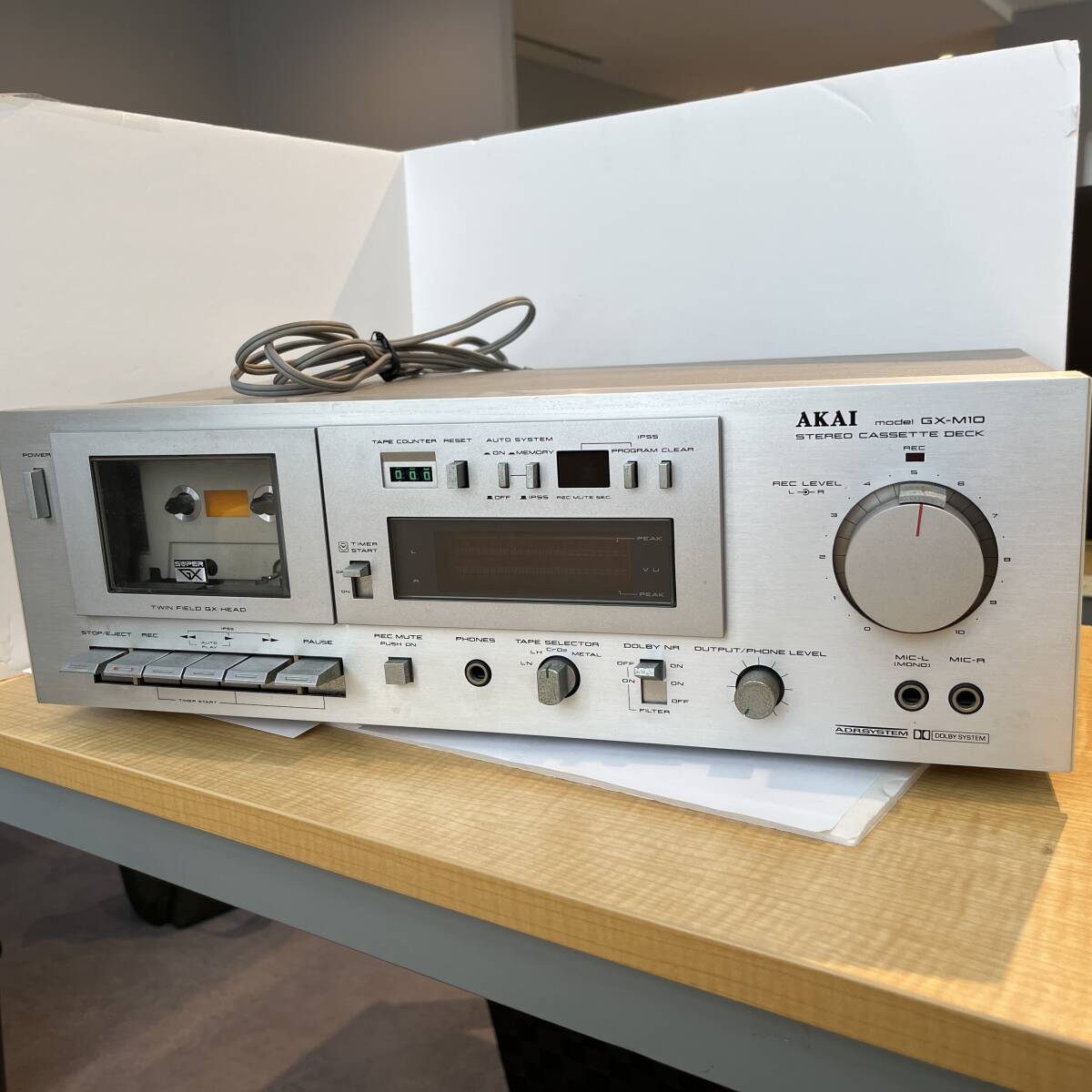 (551) AKAI ステレオカセットデッキ GX-M10拍卖