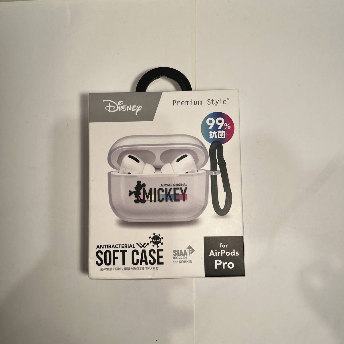 (563) AirPods Pro エアポッズプロ用 ミッキー ケース / 新品未開封 C-J-MAR-M拍卖