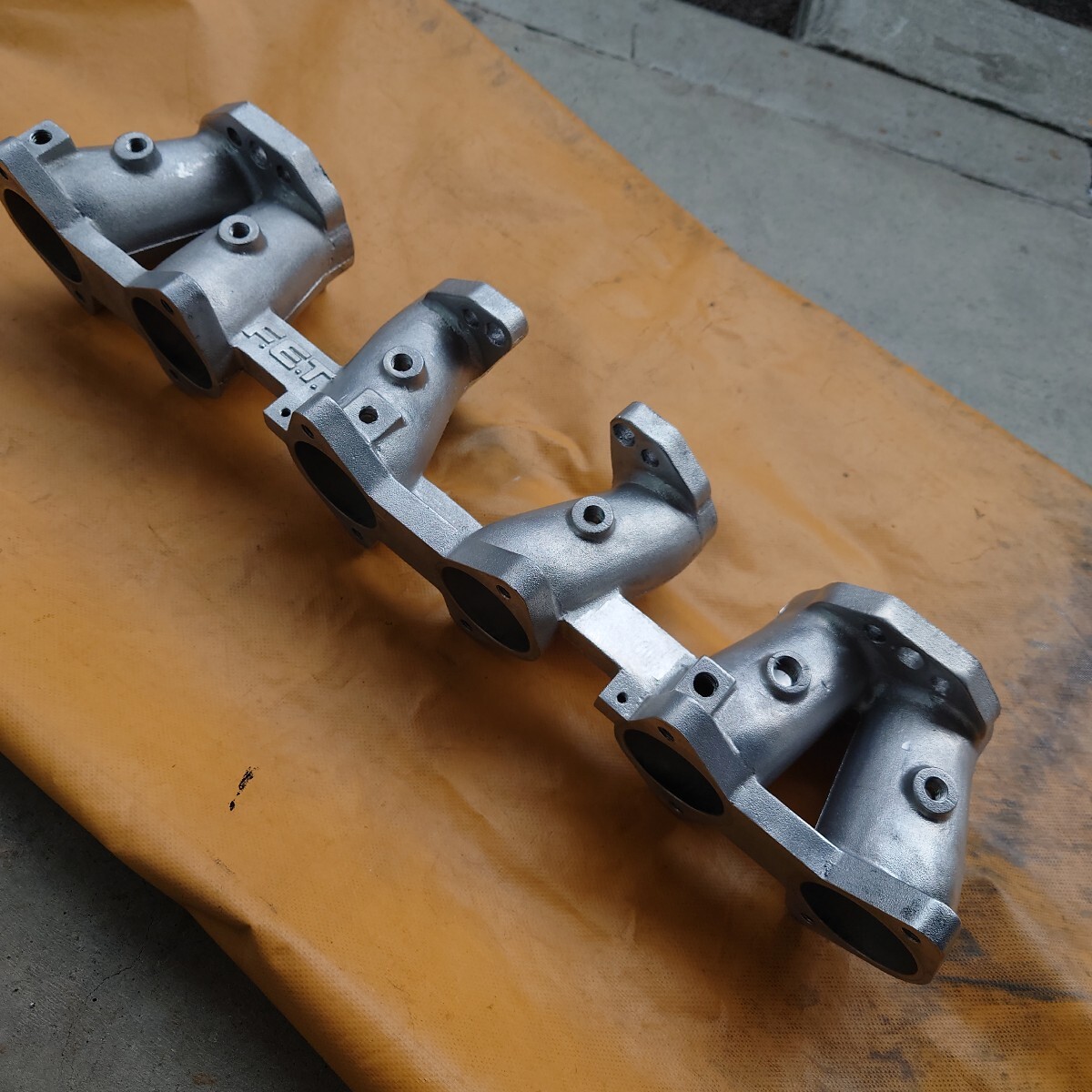 FET 50パイインマニ 当時物 ソレックス ウェーバーインテークマニホールド S30 HS30 ハコスカ ケンメリ ローレル L28 極東 L型拍卖