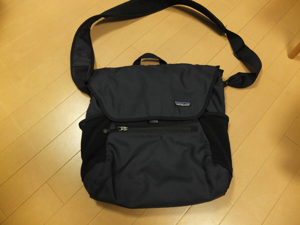 patagonia パタゴニア ショルダーバック 黒 廃盤アンティーク 美品拍卖