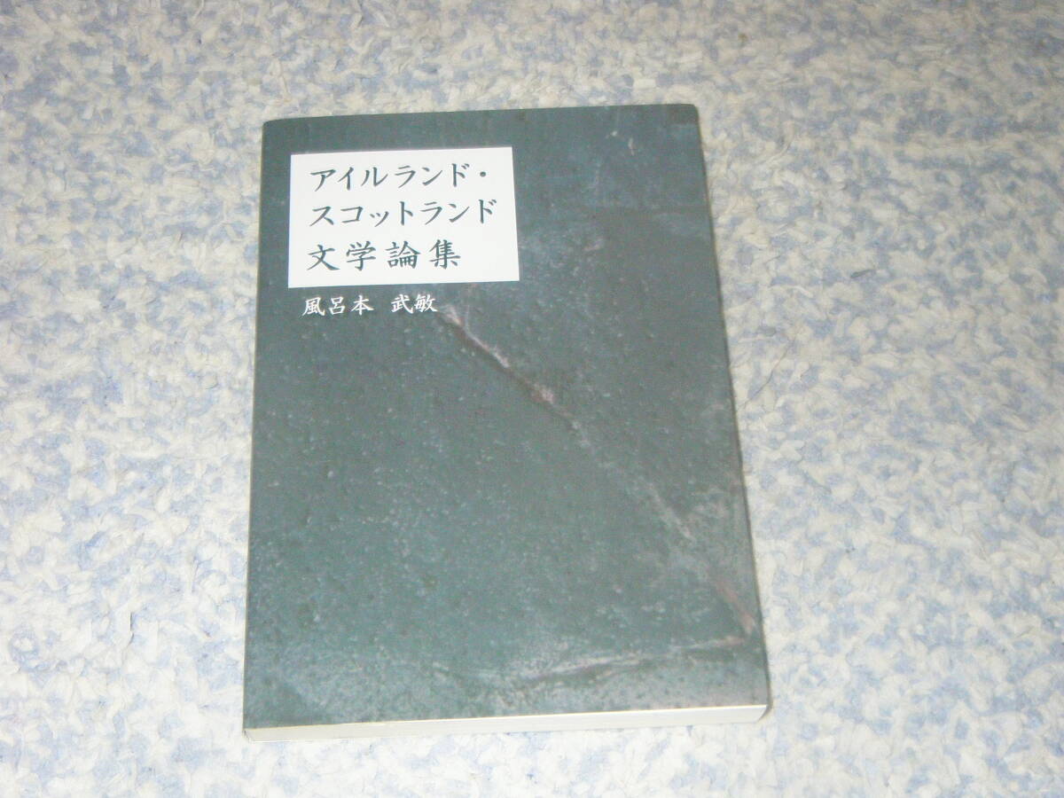 アイルランド・スコットランド文学論集 風呂本武敏 拍卖