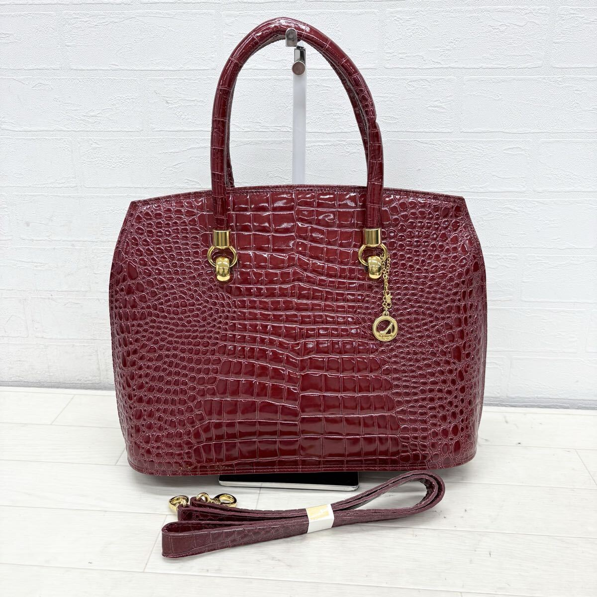 1808〓 GINZA Kanematsu 銀座かねまつ ハンドバッグ ショルダーバッグ レディース ボルドー 鞄 手提げ鞄 肩掛け鞄 ターンロック拍卖