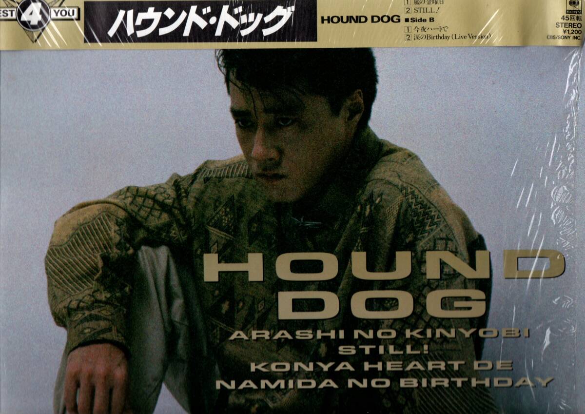 ③LP)ハウンド・ドッグ / BEST 4 YOU 嵐の金曜日拍卖