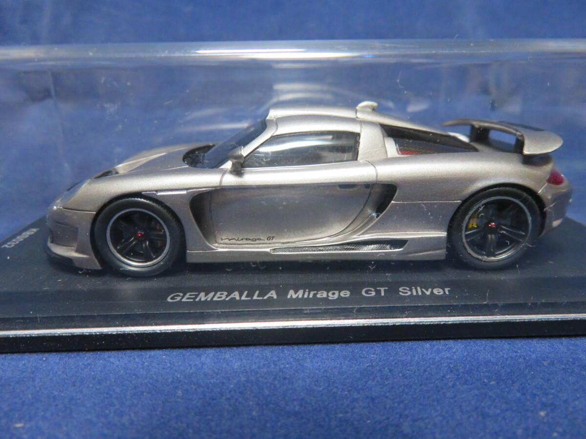 1/43 GEMBELLA Mirage GT シルバー ポルシェ カレラ GT拍卖