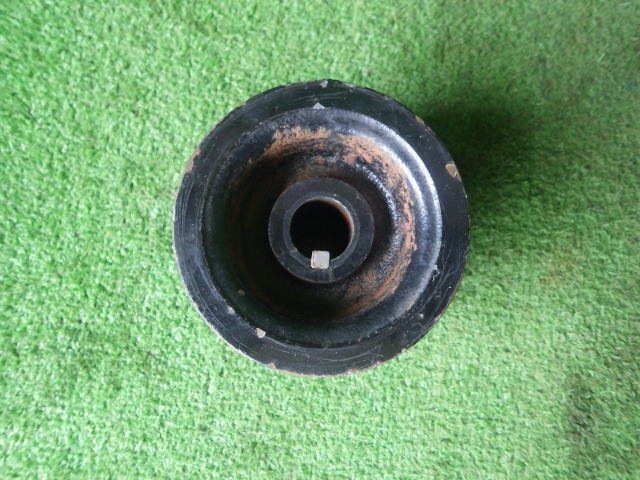 Vプーリー Bベルト 3本掛 外径115mm 軸25mm キー付拍卖