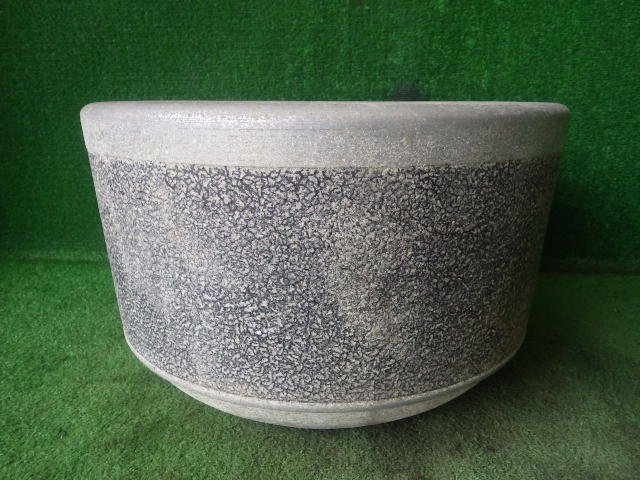 火鉢 ステンレス製 錫製 古民家 蔵出 昭和23年 レトロ拍卖