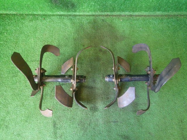 耕うん爪 ローター 左右16本セット 軸径20mm ミツビシ拍卖