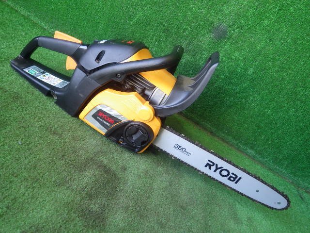 リョービ エンジンチェーンソー【ESK-3835】ジャンク 部品取拍卖