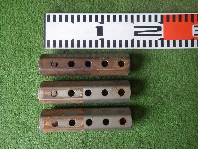 耕うん機 管理機用 延長6角軸 補助 ホンダ 3本セット拍卖