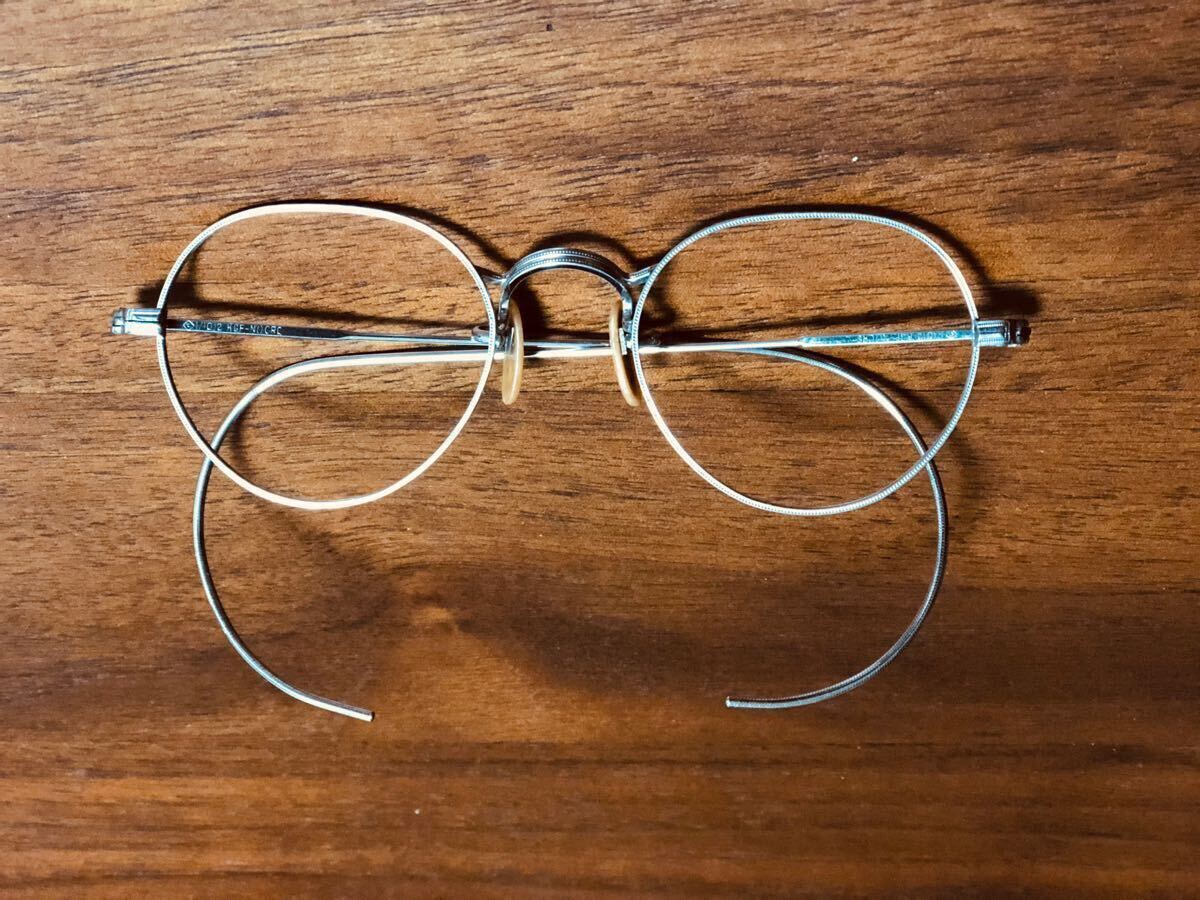 デッドストック 40's BAUSCH&LOMB ボシュロム メガネフレーム 眼鏡 フルリム ビンテージ拍卖