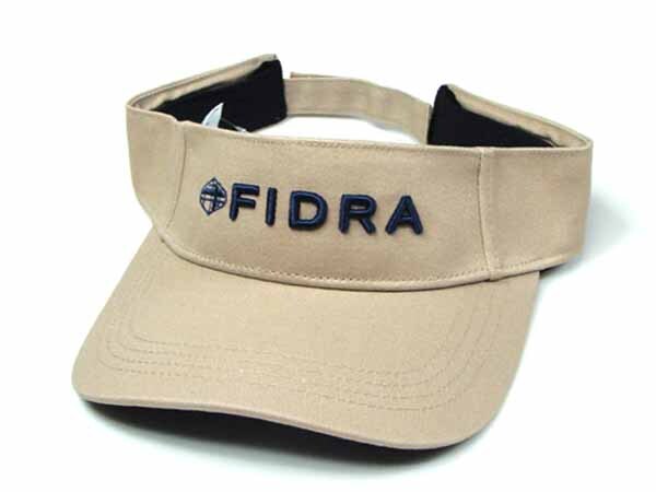 FIDRA フィドラ ゴルフ コットン ツイル バイザー #3 ベージュ 男女兼用 フリーサイズ 帽子 【新品未使用品】 ◆アウトレット◆拍卖