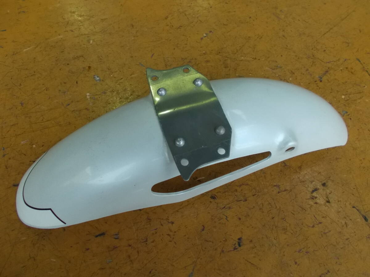 YAMAHA ヤマハ TZR125 3TY 純正 フロントフェンダー パール 白拍卖
