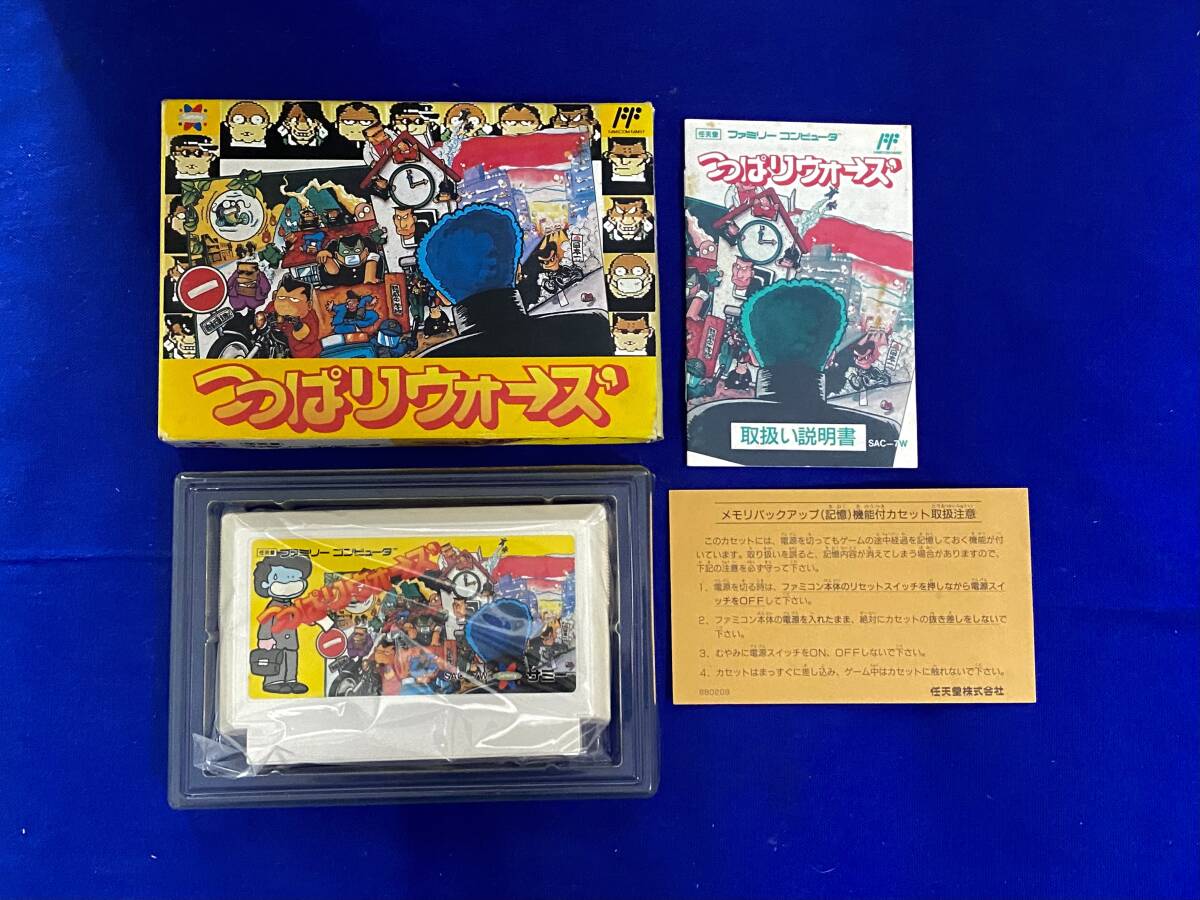 FC 美品 つっぱりウォーズ 箱説付き 珍品 レア拍卖
