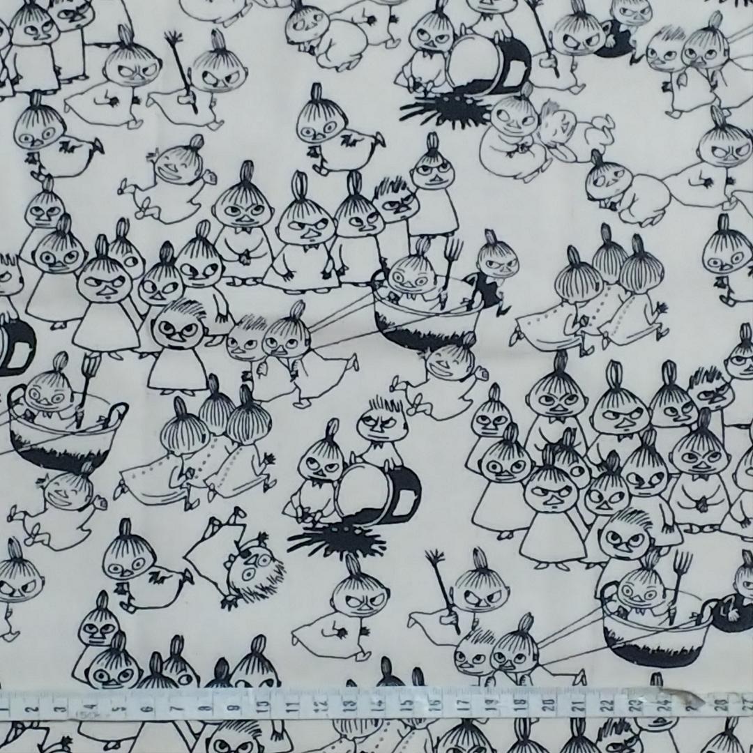 ムーミン リトルミイ 生成 30 生地 はぎれ拍卖