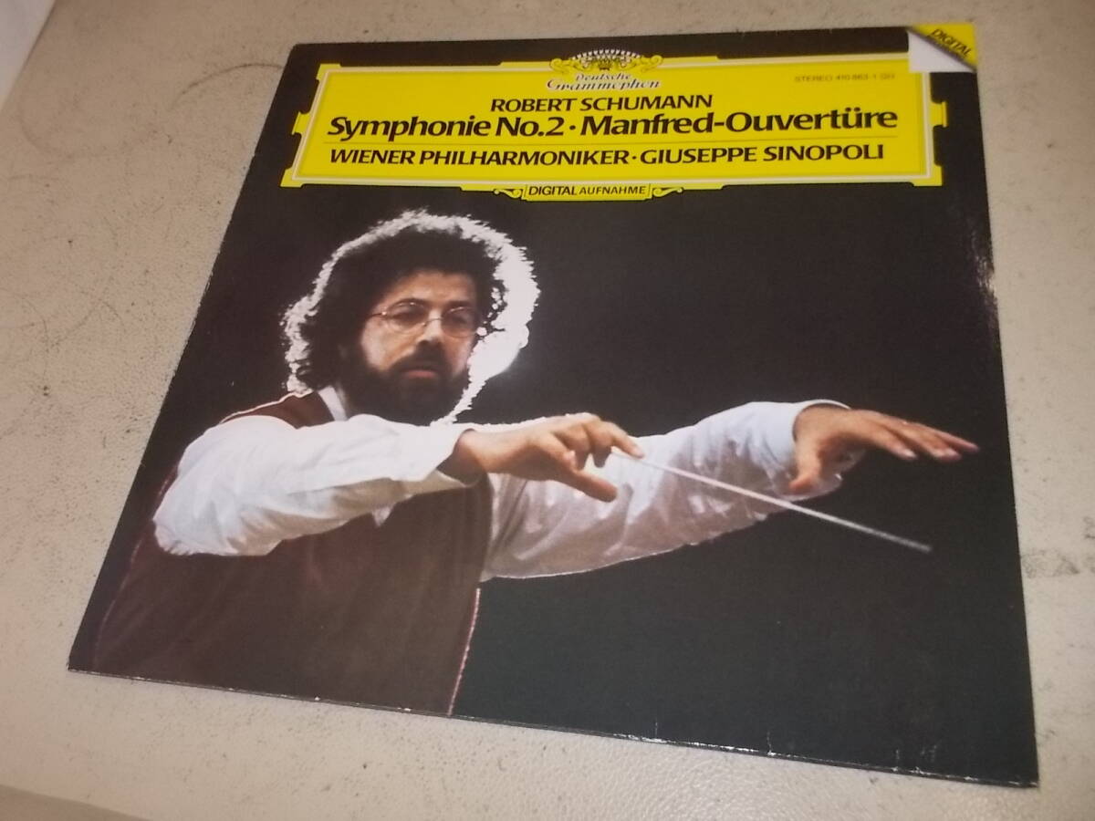 レア・デジタル録音ドイツ初版!シノーポリ/VPO【シューマン交響曲第2番ほか】 拍卖