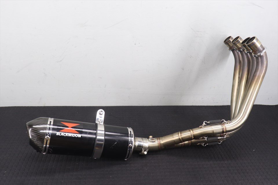 329135 CBR650R 14~20年 ブラックウィドウ フルエキ マフラー カーボンエンド ステンレス エキパイ サイレンサー拍卖