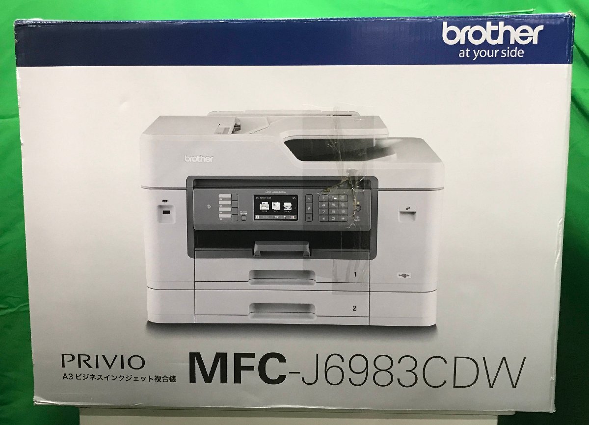 【埼玉発】※着払い発送※ ★未使用品★【brother】A3インクジェット複合機 MFC-J6983CDW ★入庫時未開封★動作確認済 (11-3770)拍卖