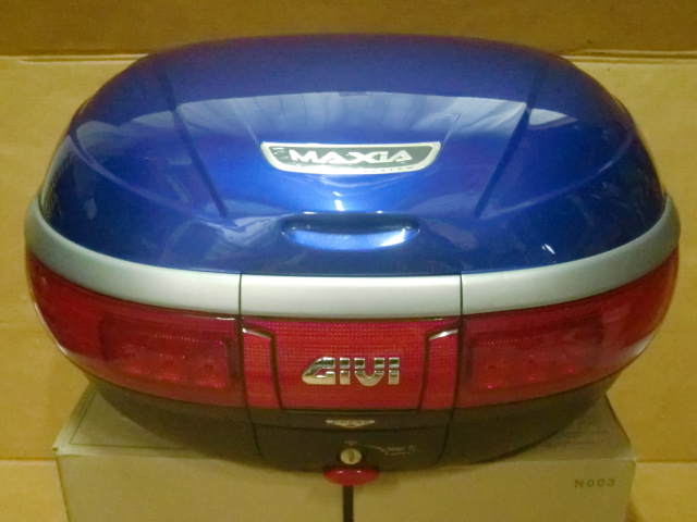 Givi MAXIA E52 トップケース ブルー 中古美品拍卖