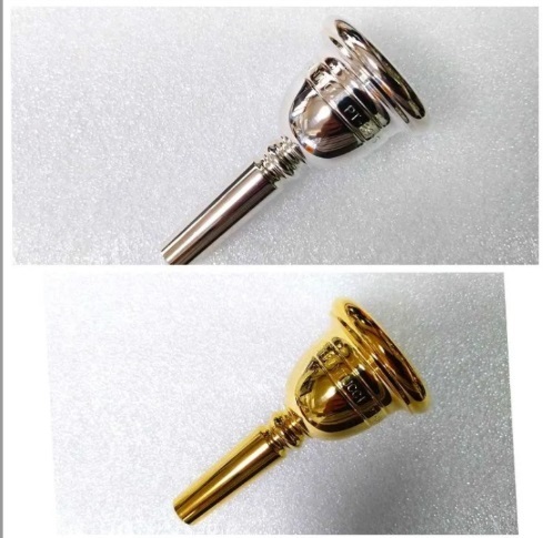 ♪チューバマウスピース・【金メッキ仕上げ加工】格安にて!拍卖