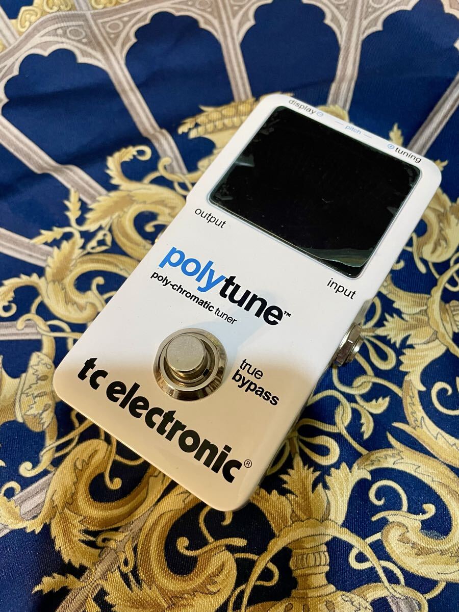 TC ELECTRONIC POLYTUNE 6弦同時チューナー USED品拍卖