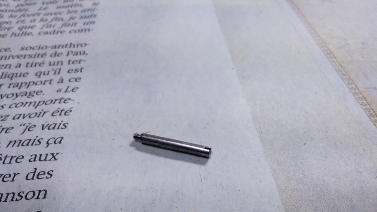 レア【ロレックス コマ ピン①】最後のひとつ 12.5mm 純正ブレスコマ コマ 駒 オイスター 3連ブレス ROLEX拍卖