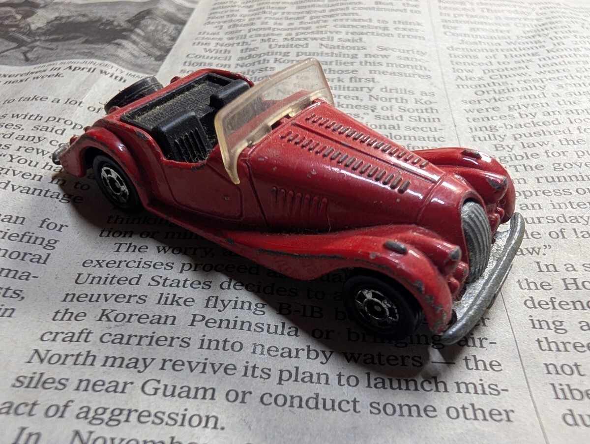 当時物 【トミカ モーガン Morgan PLUS6】 tomika 1977年 TONY madeinJapan 日本製 昭和レトロ 70年代 ミニカー拍卖