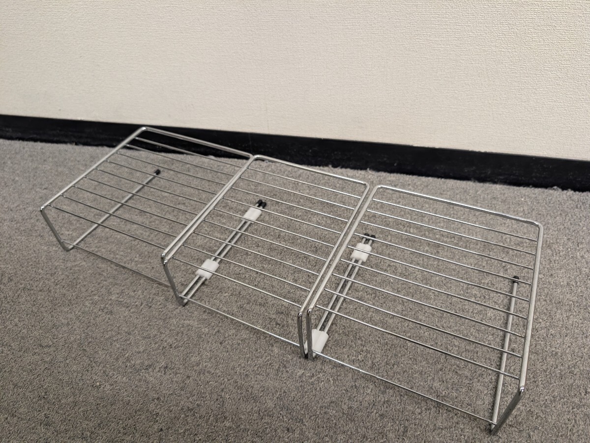 【キッチンラック 3個セット】水切りラック 吊り戸棚下 収納 ラック 拍卖