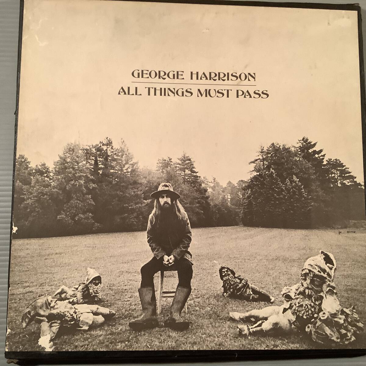 LP-BOX(3枚組ボックス)●ジョージ・ハリスン/オール・シングス・マスト・パス●ジャンク品!拍卖
