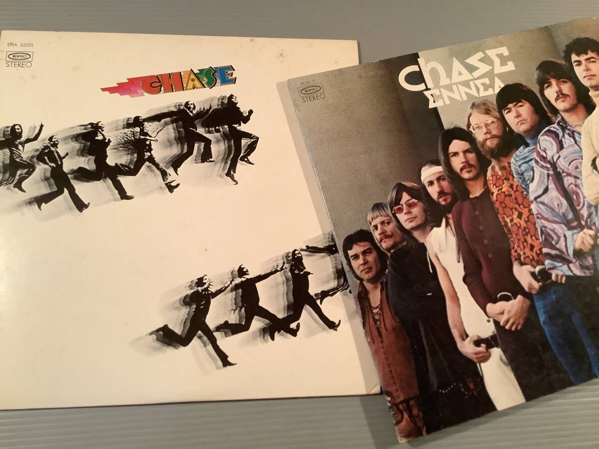LP(日本盤)●チェイス『追跡』『ギリシャの神々』※2枚まとめてセット※ブラスロック●拍卖