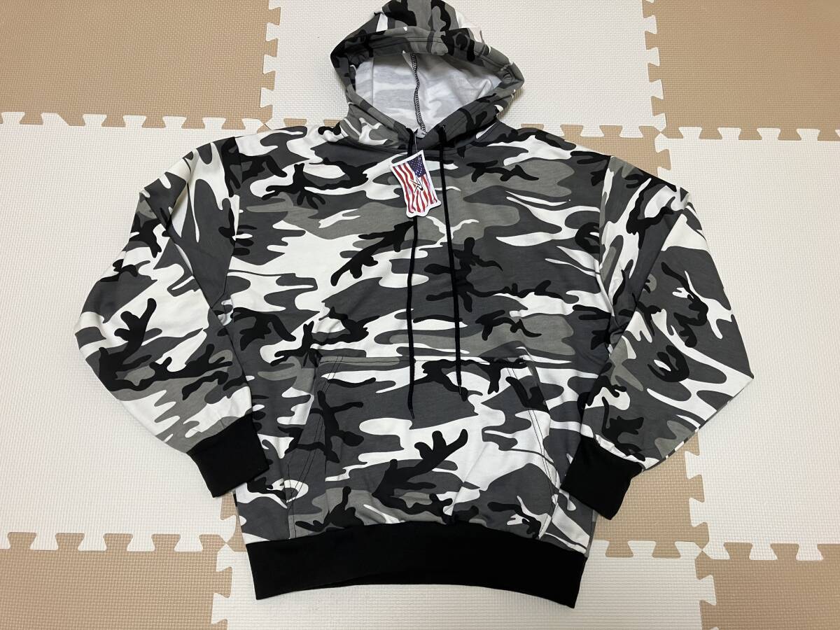 ★ROTHCO(ロスコ) E.S.P.購入 裏毛CAMOパーカー 新品未使用品★拍卖