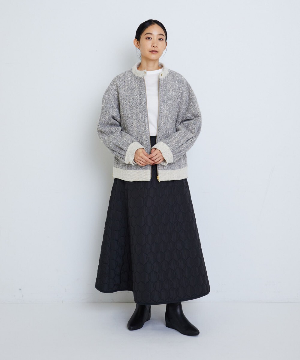 アデュートリステス ADIEU TRISTESSE キルティングスカート ブラック 定価26400円拍卖