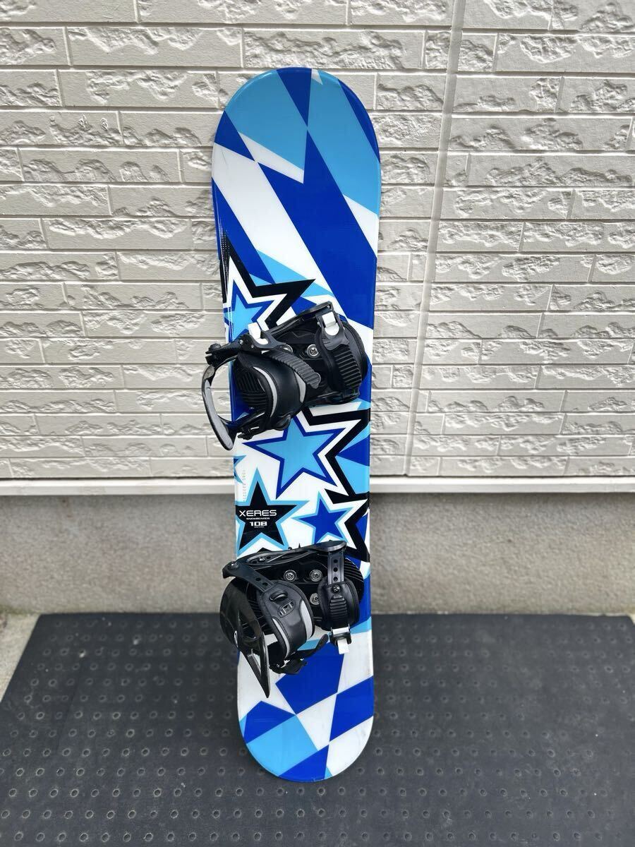 スノーボード2点セット XERES 108cm ZUMA キッズ 子供 ジュニア拍卖