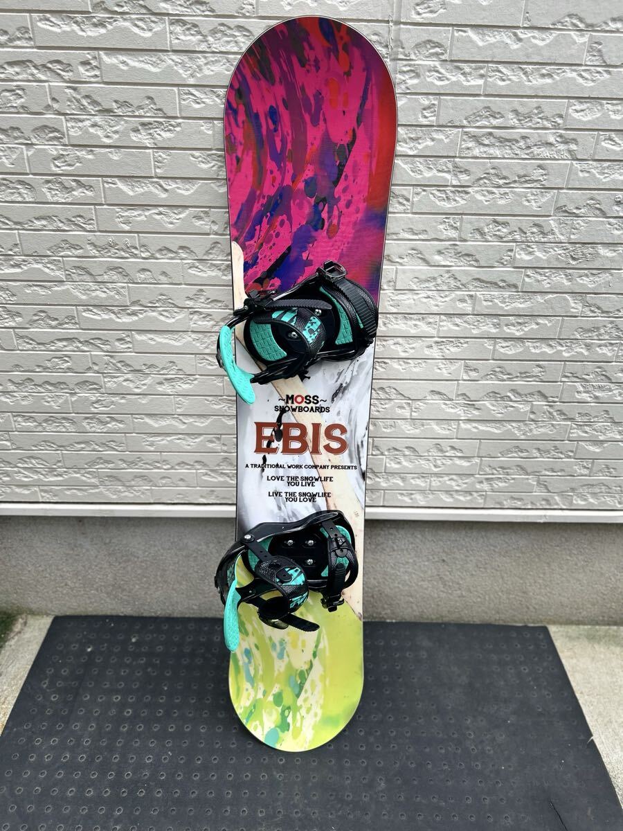 スノーボード2点セット MOSS 135cm IGNIO キッズ 子供 ジュニア拍卖